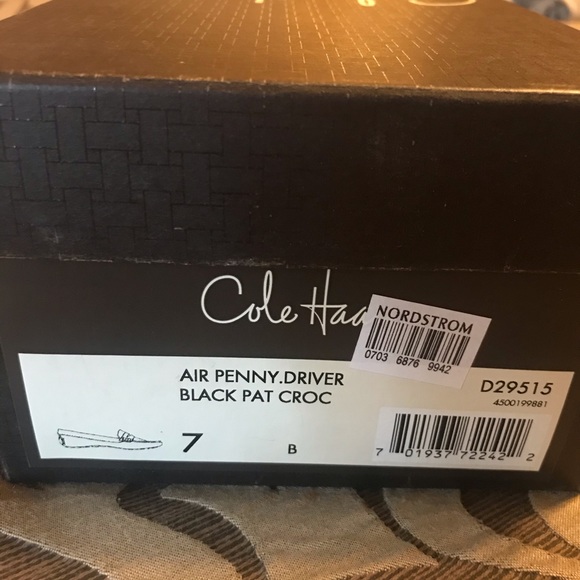 Cole Haan Air Penny Black Pat Croc loafer - Picture 4 of 6